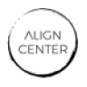 Align Center