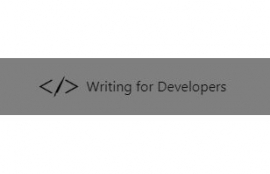 Writing for Developers