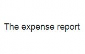 The Expense Report