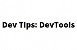 Dev Tips: DevTools