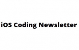 iOS Coding Newsletter