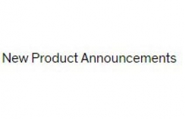 New Product Announcements