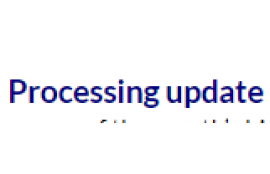 Processing update