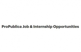 ProPublica Job & Internship Opportunities