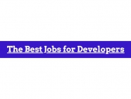 The Best Jobs for Developers
