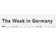 The Week in Germany