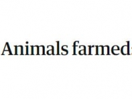 Animals farmed