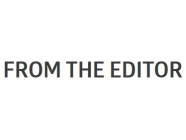 From the Editor