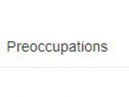 Preoccupations