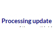 Processing update